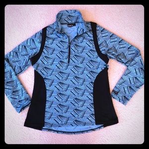 Kerrits size L - half zip athletic shirt